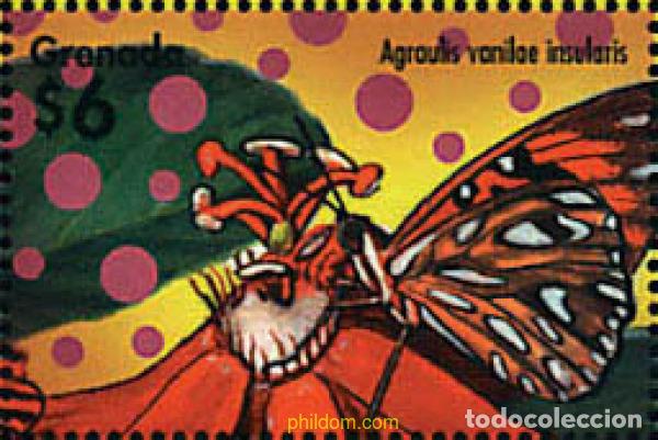 Sellos: 253557 MNH GRANADA 2000 MARIPOSAS