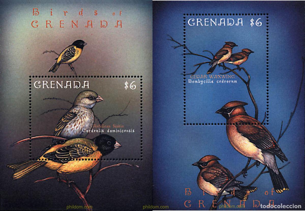 Briefmarken: 74334 MNH GRANADA 2000 PAJAROS DE GRANADA