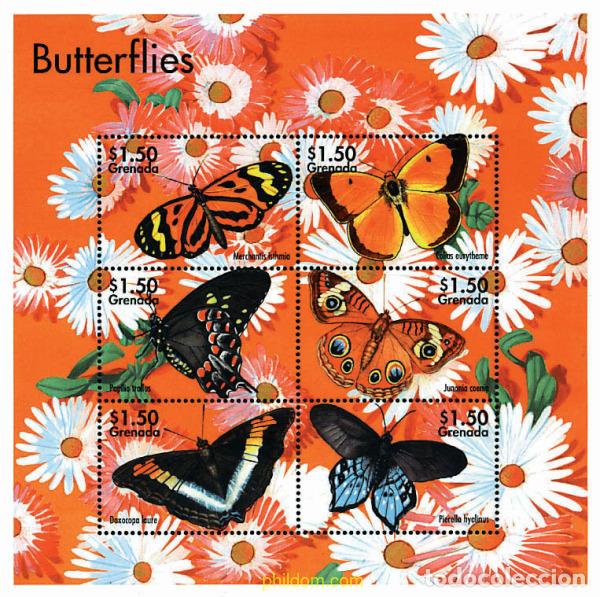 Briefmarken: 253558 MNH GRANADA 2000 MARIPOSAS