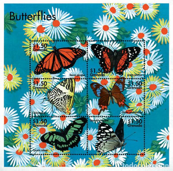 Briefmarken: 253912 MNH GRANADA 2000 MARIPOSAS