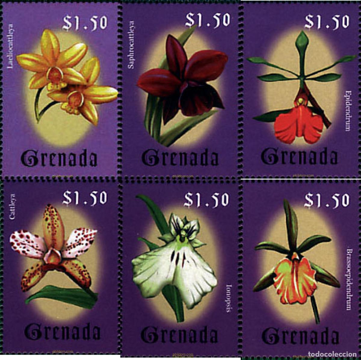 Francobolli: 319603 MNH GRANADA 2000 ORQUIDEAS