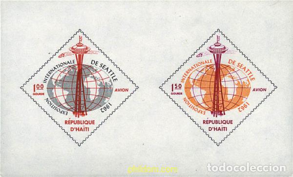 Sellos: 54999 MNH HAITI 1962 EXPOSICION MUNDIAL EN SEATTLE