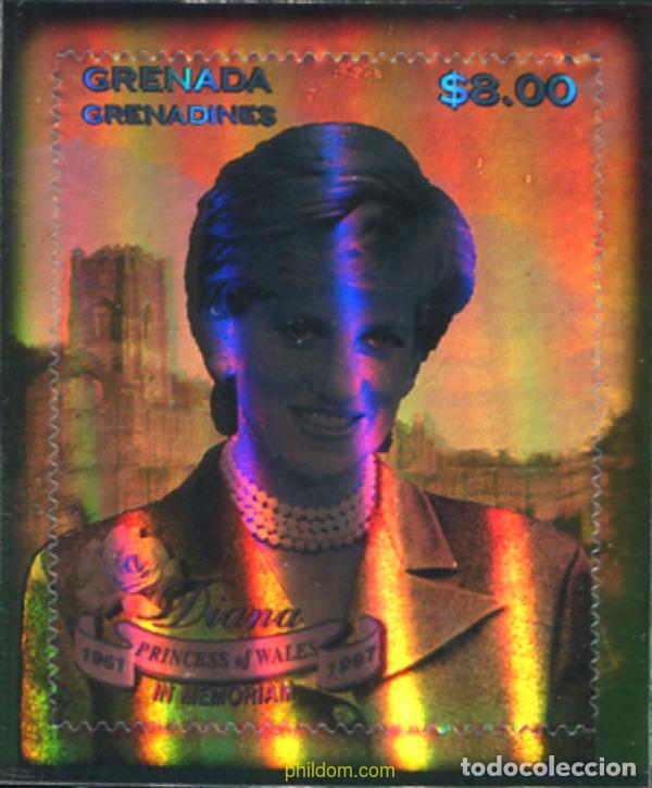 Stamps: 55170 MNH GRANADA GRANADINAS 1998 EN RECUERDO DE DIANA PRINCESA DE GALES