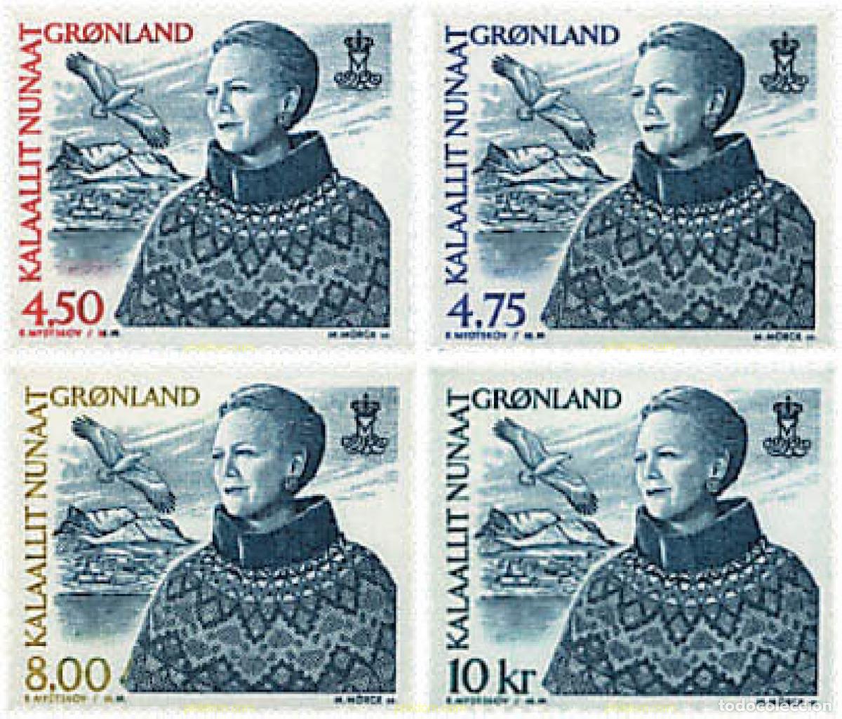 Sellos: 55344 MNH GROENLANDIA 2000 REINA MARGARITA