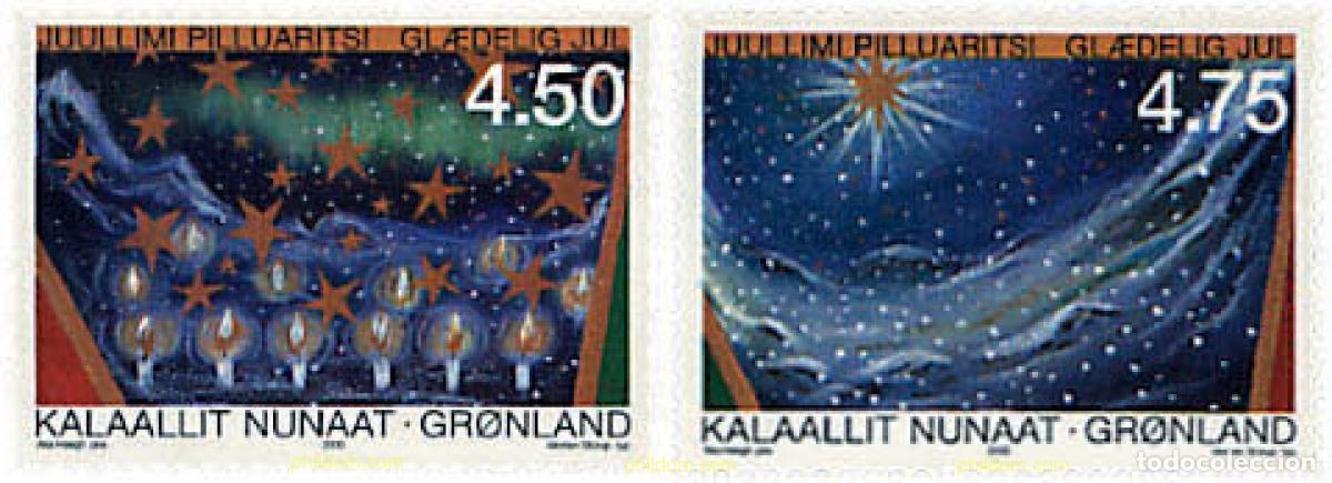 Sellos: 81171 MNH GROENLANDIA 2000 NAVIDAD
