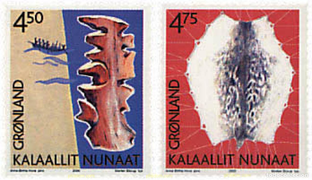 Sellos: 55333 MNH GROENLANDIA 2000 PATRIMONIO CULTURAL