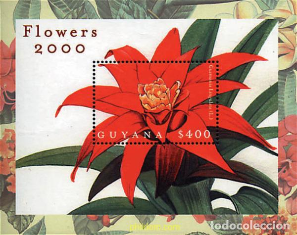 Sellos: 321497 MNH GUYANA 2000 FLORES