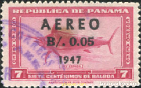 Sellos: 660753 USED PANAMA 1947 MOTIVOS VARIOS