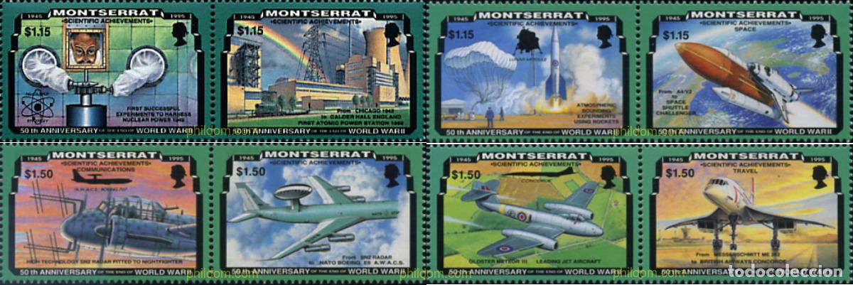 Sellos: 6274 MNH MONTSERRAT 1995 50 ANIVERSARIO DEL FIN DE LA SEGUNDA GUERRA MUNDIAL