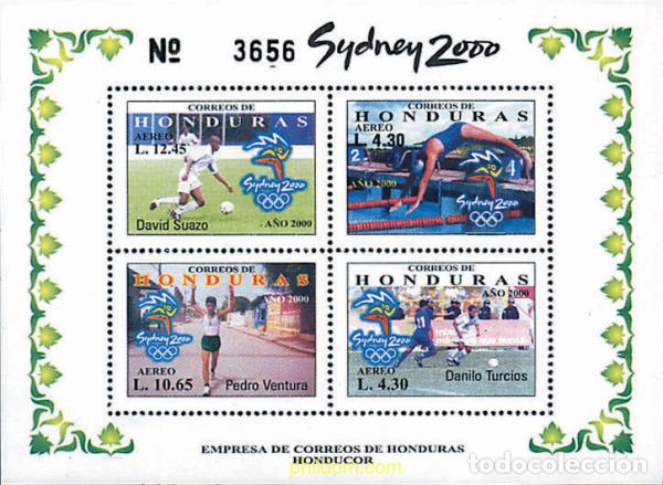 Sellos: 57420 MNH HONDURAS 2000 27 JUEGOS OLIMPICOS VERANO SYDNEY 2000