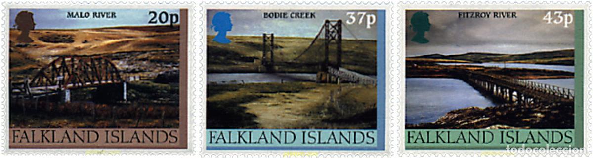 Sellos: 60591 MNH FALKLAND 2000 PUENTES