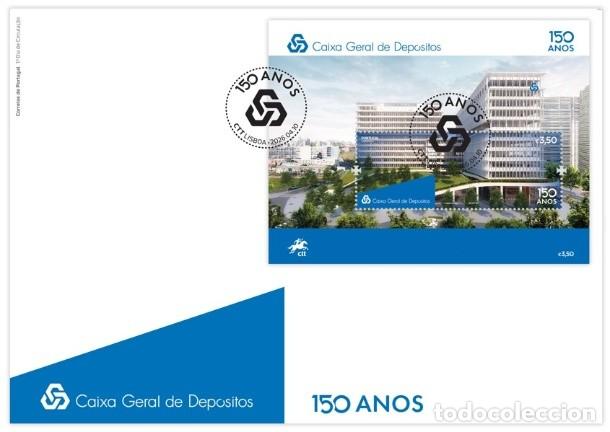 Sellos: Portugal y FDCB 150 A&ntilde;os del Banco Caixa Geral de Dep&oacute;sitos 2026 (38888)