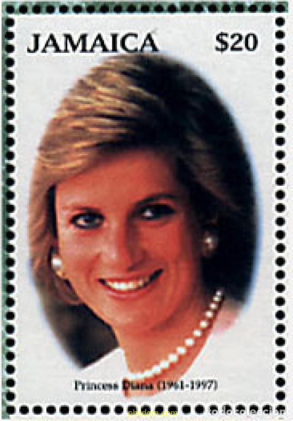 Sellos: 58842 MNH JAMAICA 1998 PRINCESA DIANA DE GALES