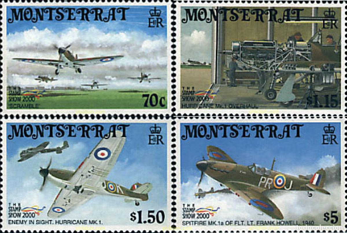 Sellos: 78495 MNH MONTSERRAT 2000 STAMP SHOW 2000, LONDRES