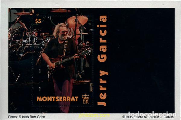Sellos: 60004 MNH MONTSERRAT 1999 JERRY GARCIA