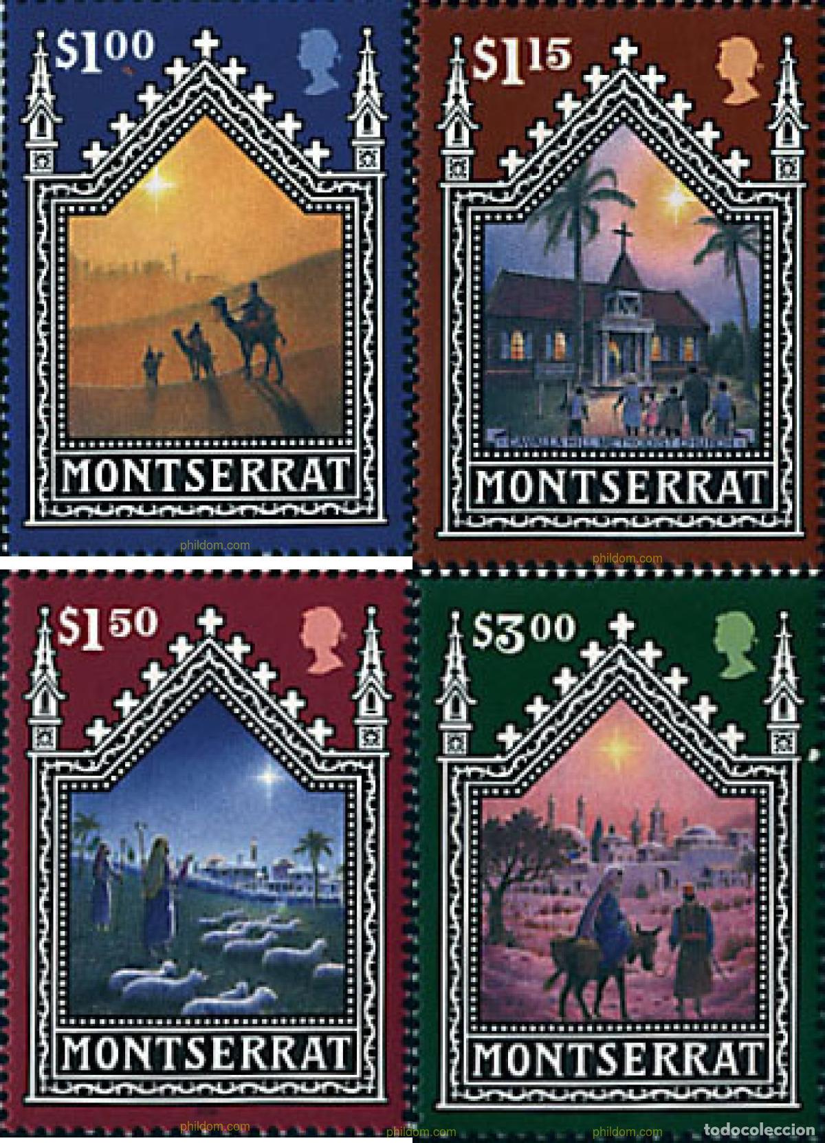Sellos: 78496 MNH MONTSERRAT 2000 NAVIDAD