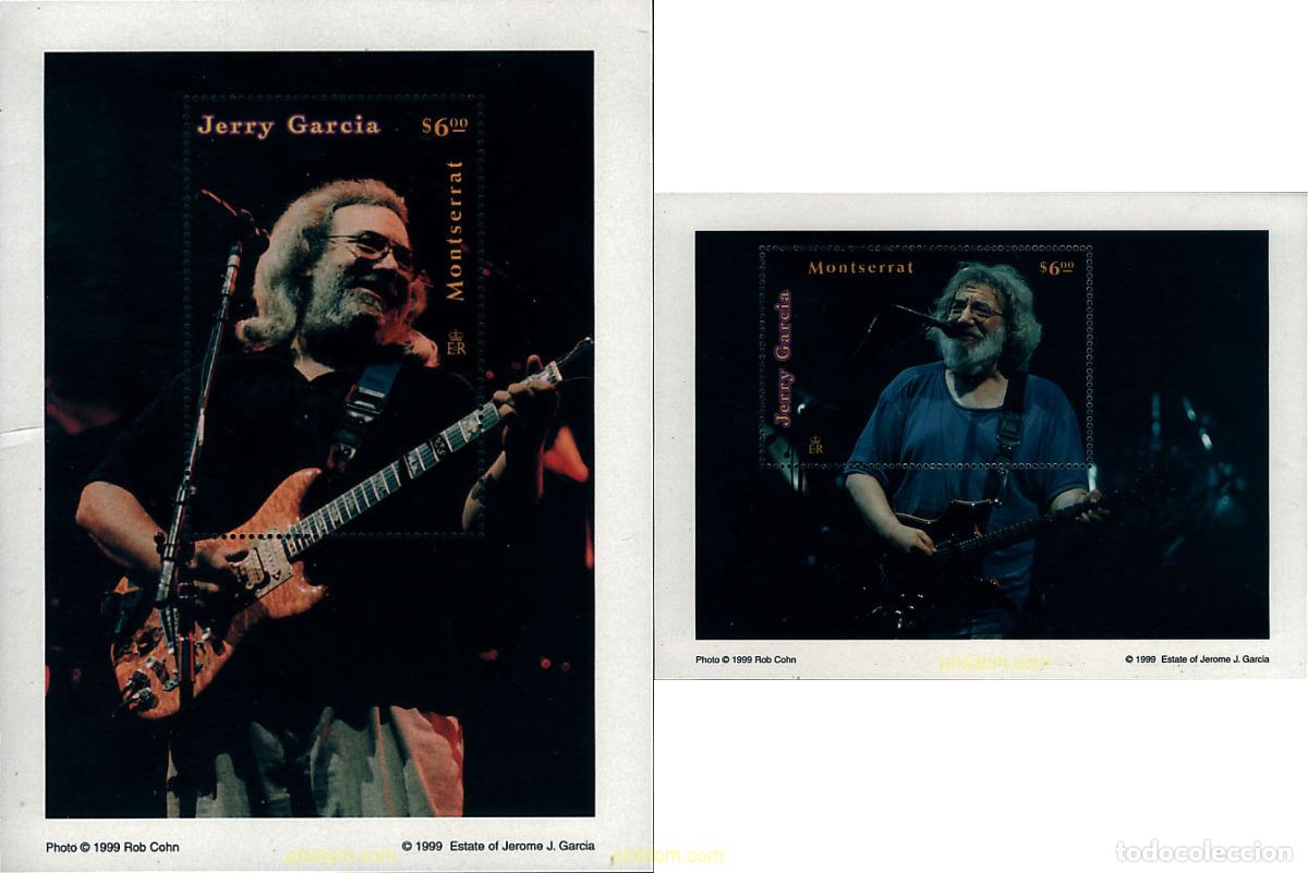Sellos: 60002 MNH MONTSERRAT 1999 JERRY GARCIA