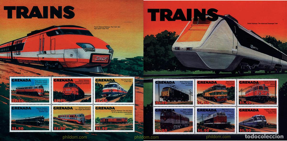 Timbres: 74594 MNH GRANADA 2000 TRENES