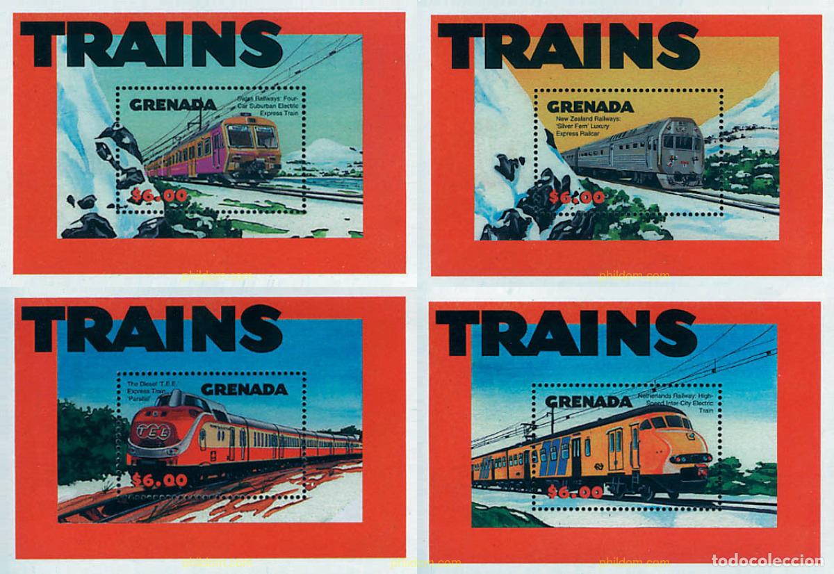 Timbres: 74604 MNH GRANADA 2000 TRENES