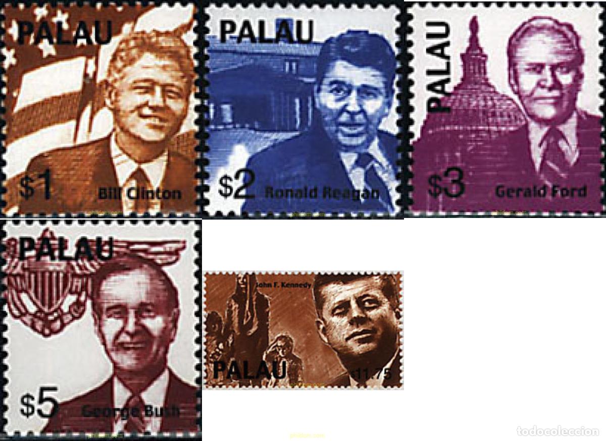 Timbres: 74761 MNH PALAU 2000 PRESIDENTES
