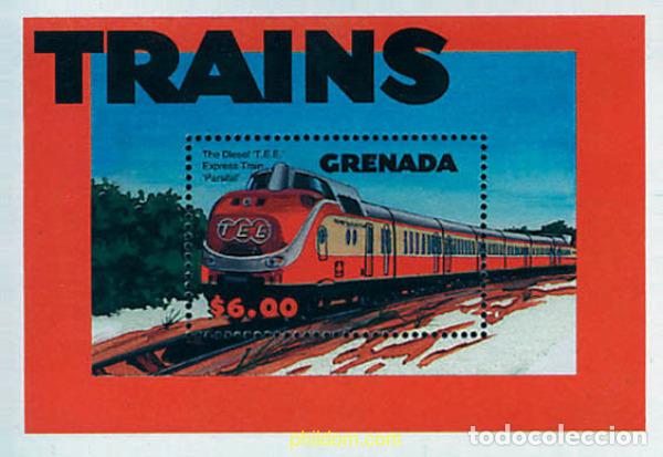 Sellos: 319605 MNH GRANADA 2000 TRENES