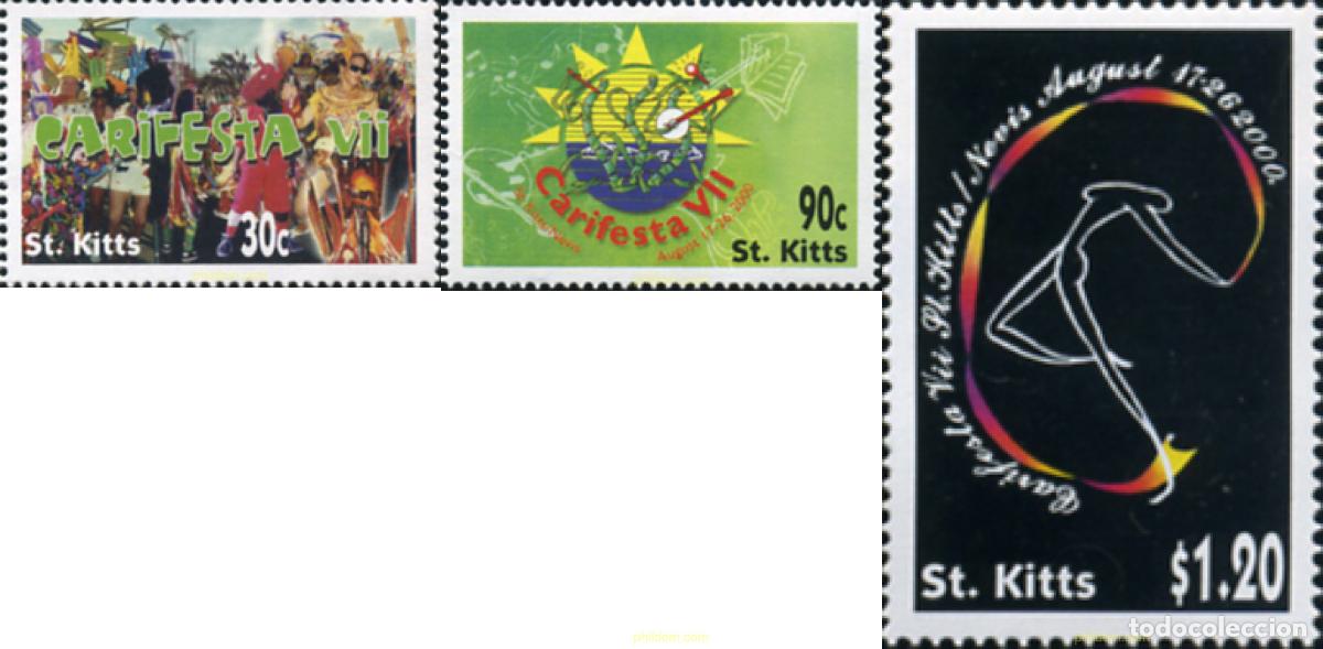 Sellos: 86320 MNH SAN KITTS 2000 FESTIVAL CARIFESTA