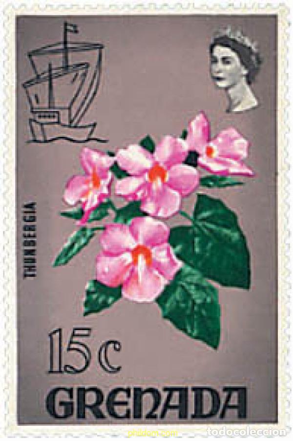 Sellos: 91309 MNH GRANADA 1970 FLOR