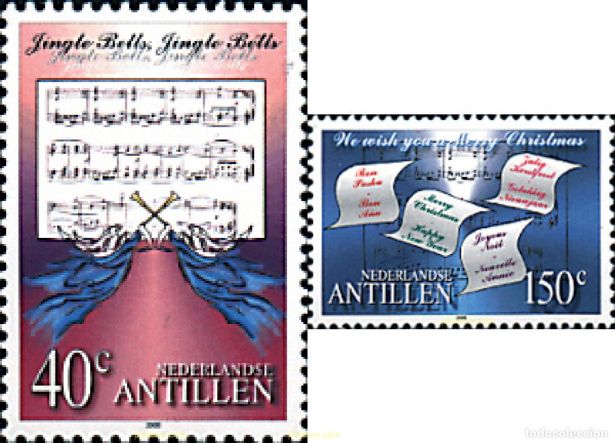 Sellos: 88012 MNH ANTILLAS HOLANDESAS 2000 NAVIDAD