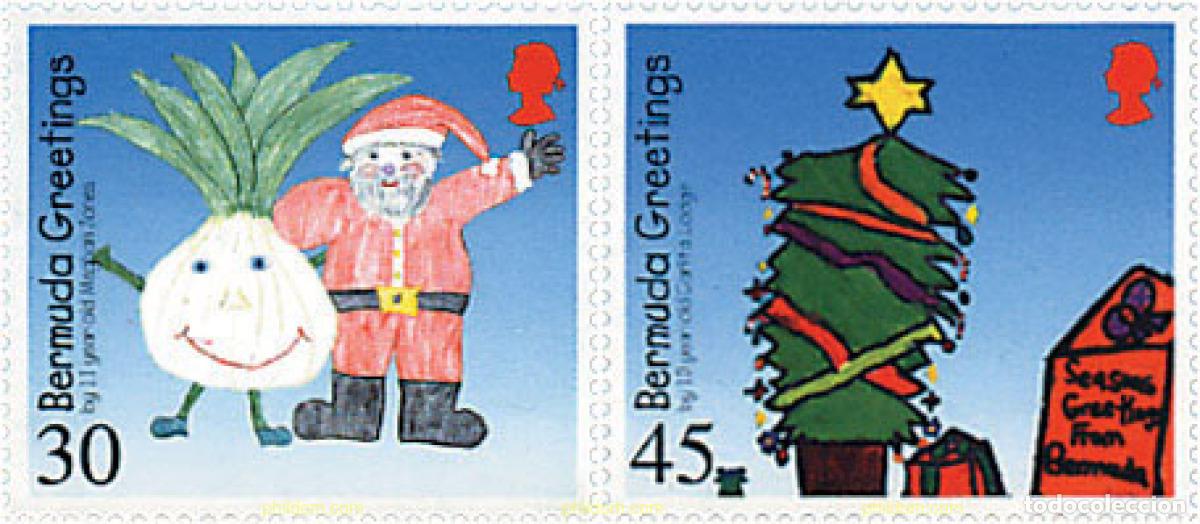 Sellos: 75055 MNH BERMUDAS 2000 NAVIDAD