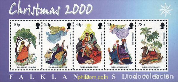 Sellos: 65113 MNH FALKLAND 2000 NAVIDAD