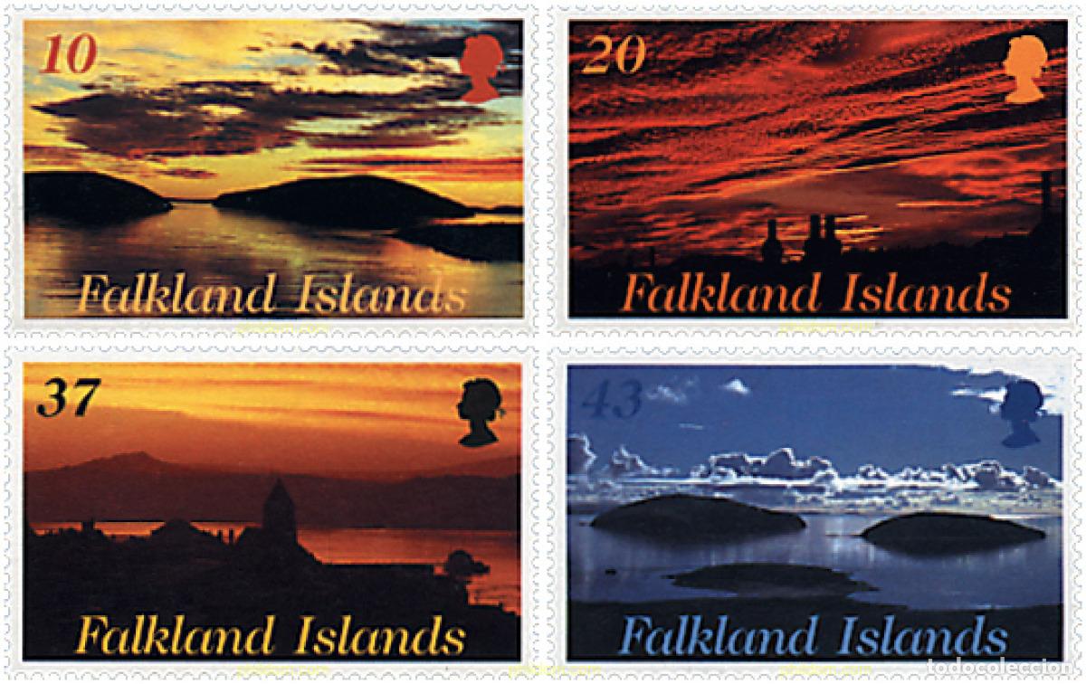 Sellos: 65114 MNH FALKLAND 2001 AMANECERES Y PUESTAS DE SOL
