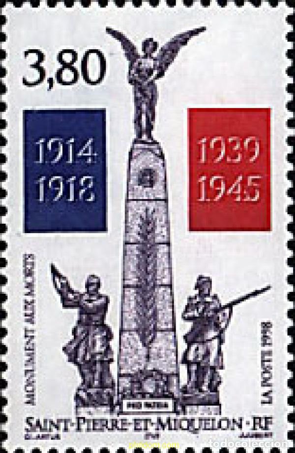 Sellos: 69998 MNH SAN PEDRO Y MIQUELON 1998 MONUMENTO A LOS MUERTOS