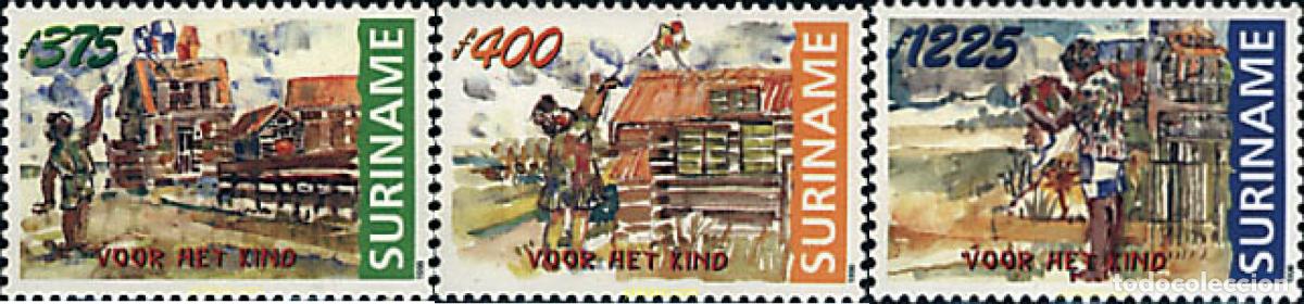 Sellos: 65277 MNH SURINAM 1998 PRO INFANCIA