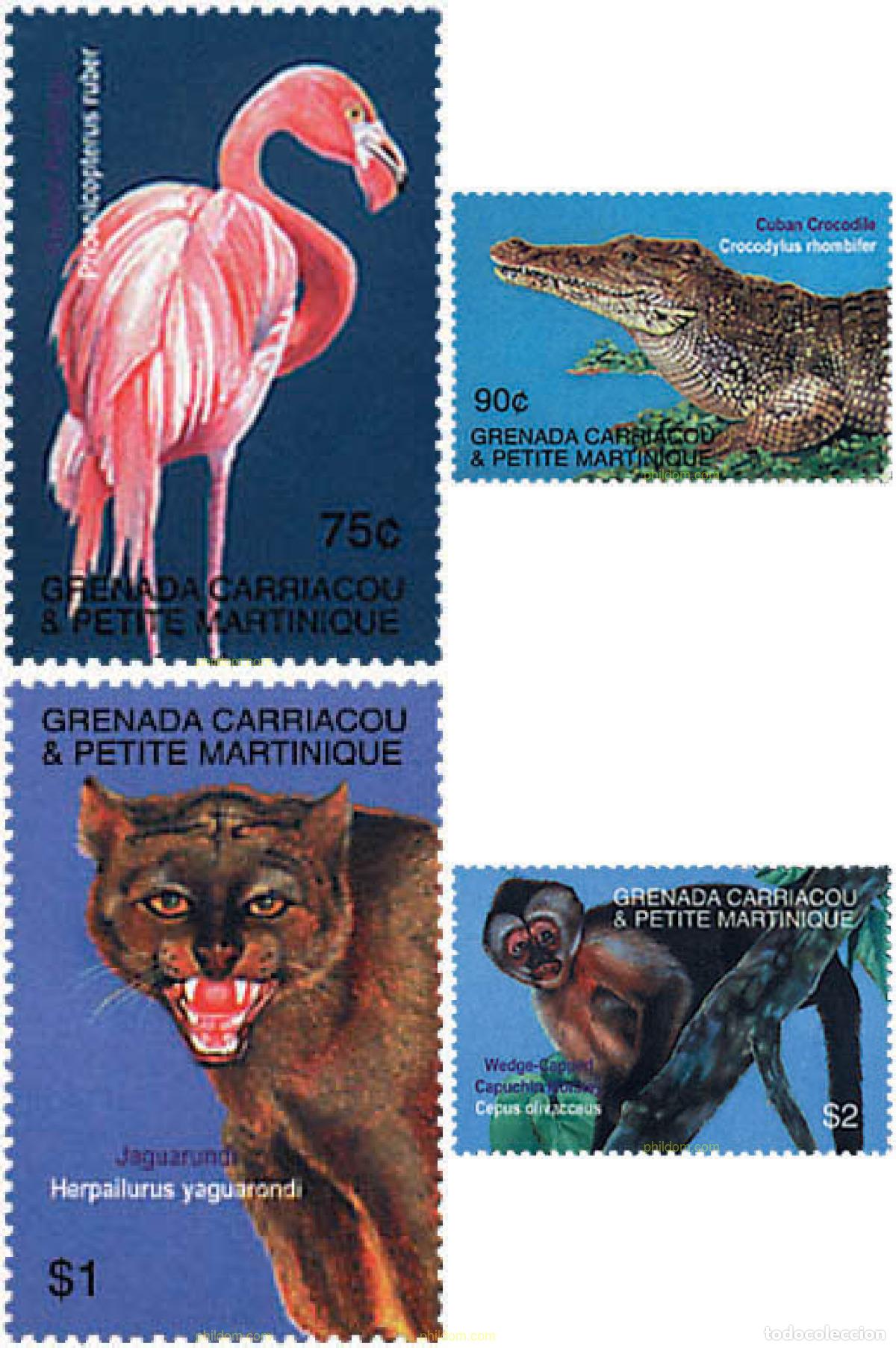 Sellos: 82072 MNH GRANADA GRANADINAS 2001 HONG KONG 2001. EXPOSICION FILATELICA INTERNACIONAL