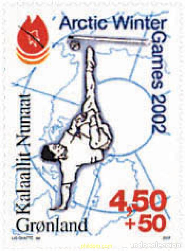 Sellos: 66359 MNH GROENLANDIA 2001 JUEGOS ARTICOS DE INVIERNO