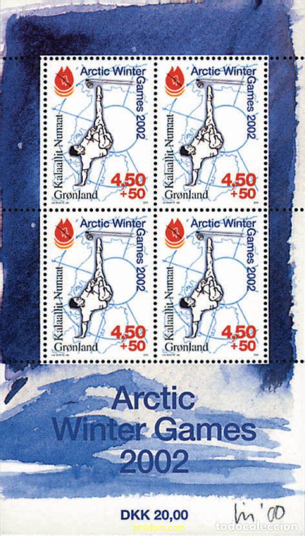 Sellos: 66358 MNH GROENLANDIA 2001 JUEGOS ARTICOS DE INVIERNO