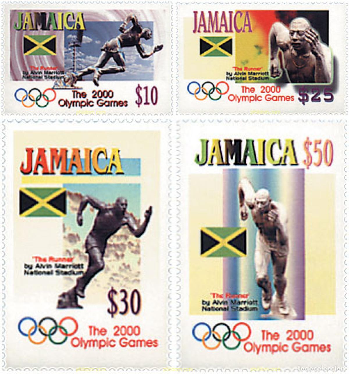 Sellos: 66802 MNH JAMAICA 2000 27 JUEGOS OLIMPICOS VERANO SYDNEY 2000