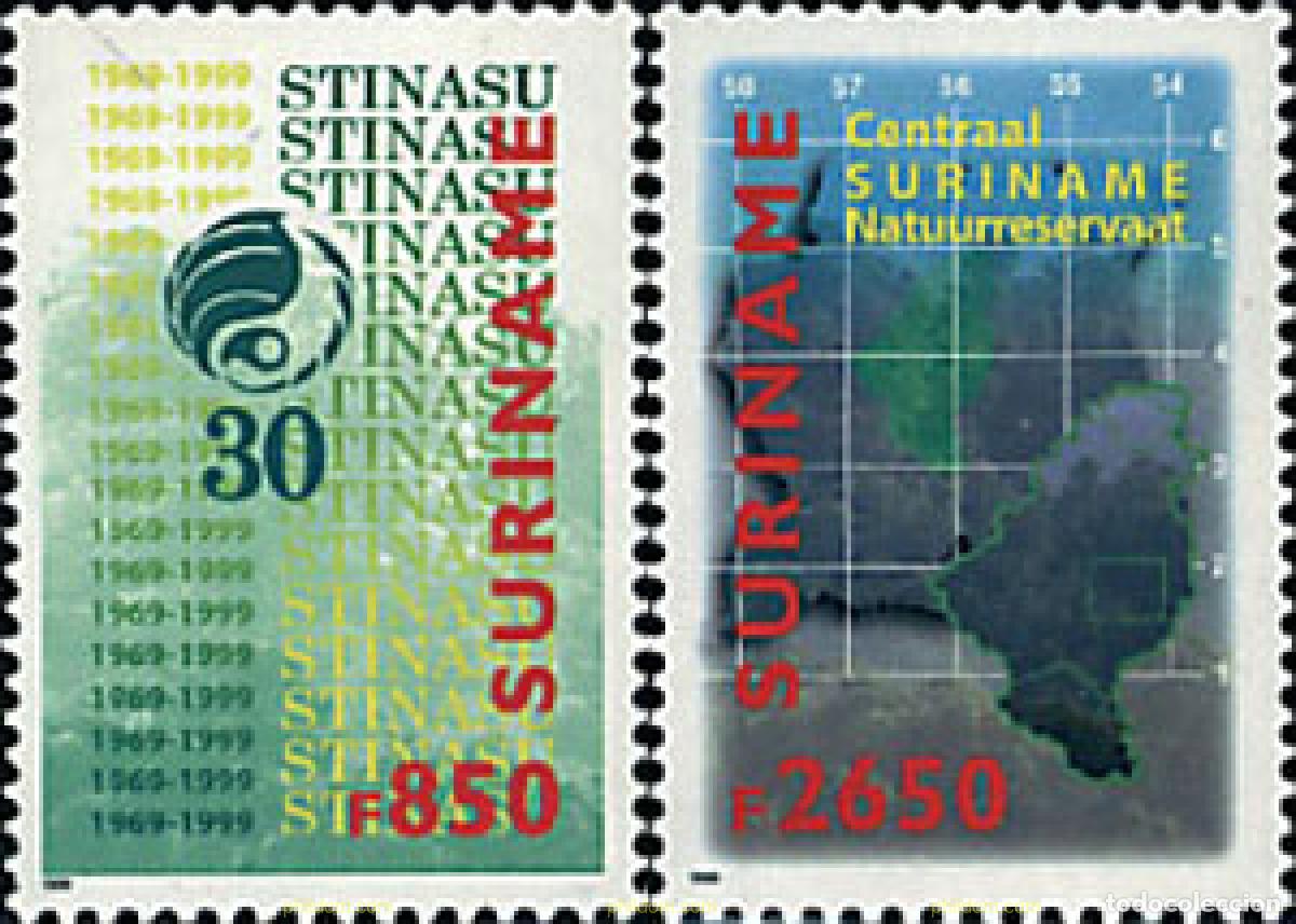 Briefmarken: 67509 MNH SURINAM 1999 ANIVERSARIOS