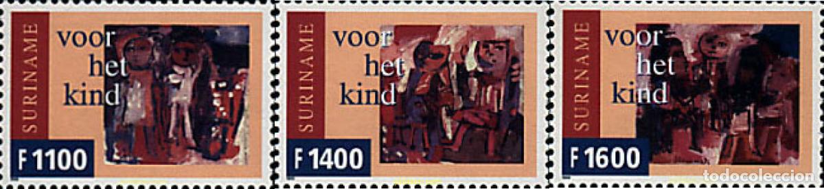 Stamps: 69059 MNH SURINAM 1999 PRO INFANCIA