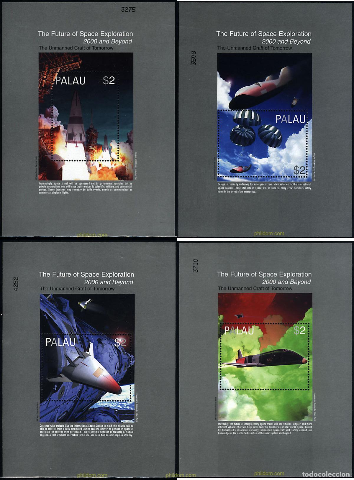 Stamps: 69429 MNH PALAU 2000 EXPLORACION ESPACIAL