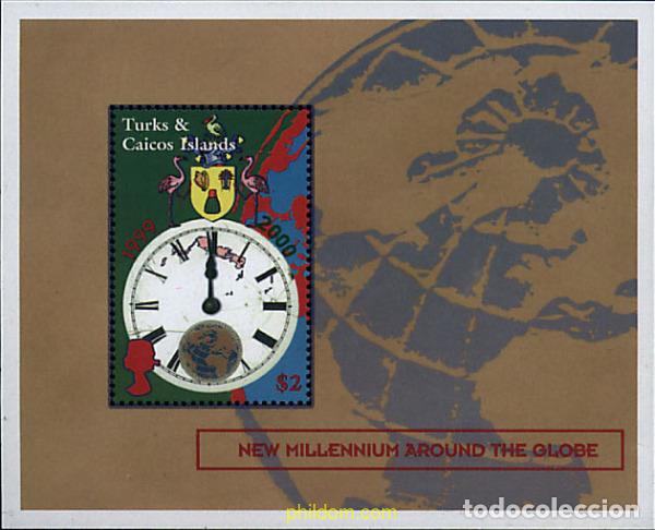 Sellos: 581307 MNH TURKS Y CAICOS 1999 MILENIO