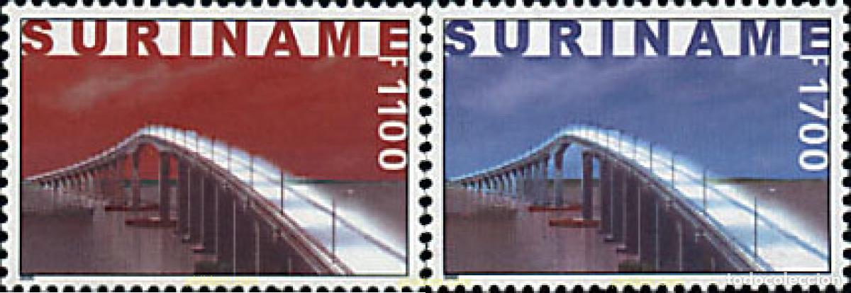 Sellos: 91289 MNH SURINAM 2000 PUENTE