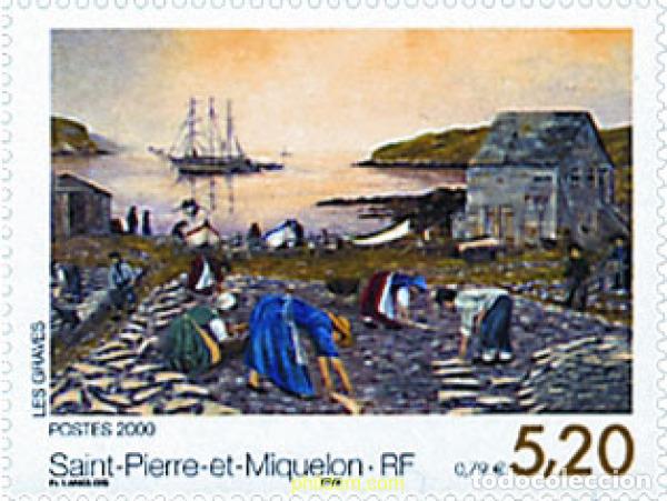 Sellos: 70016 MNH SAN PEDRO Y MIQUELON 2000 PINTURA