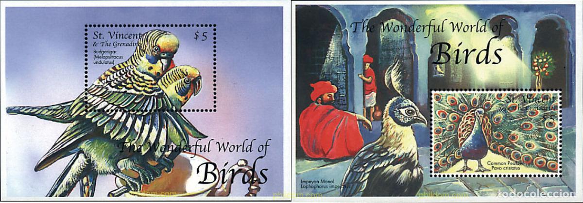 Sellos: 75181 MNH SAN VICENTE 2000 EL MARAVILLOSO MUNDO DE LAS AVES