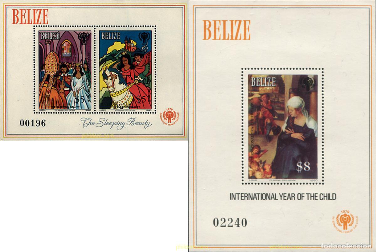 Sellos: 70226 MNH BELIZE 1980 A&Ntilde;O INTERNACIONAL DEL NI&Ntilde;O