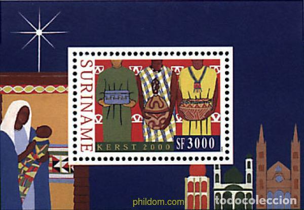 Sellos: 71028 MNH SURINAM 2000 NAVIDAD