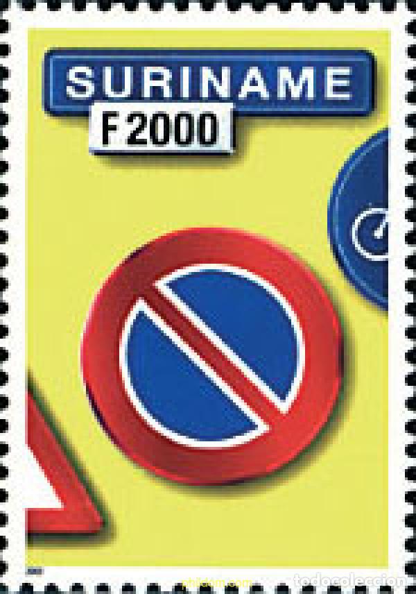 Sellos: 99937 MNH SURINAM 2001 LA CIRCULACION