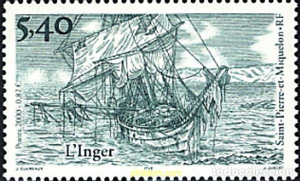 Sellos: 74539 MNH SAN PEDRO Y MIQUELON 2000 BARCO