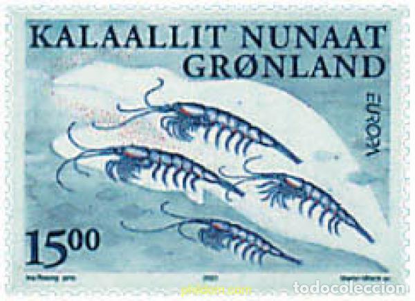 Sellos: 77093 MNH GROENLANDIA 2001 EUROPA CEPT. EL AGUA, RIQUEZA NATURAL