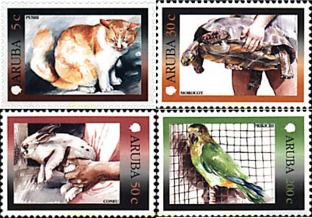Briefmarken: 75052 MNH ARUBA 2001 FAUNA